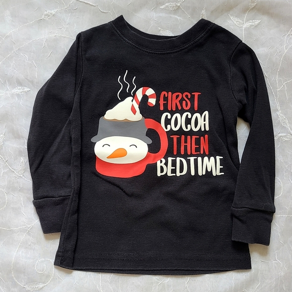 Carter's Christmas Pajama Set - Hot Cocoa Graphic Design For Girls And Boys - Picture 4 of 9